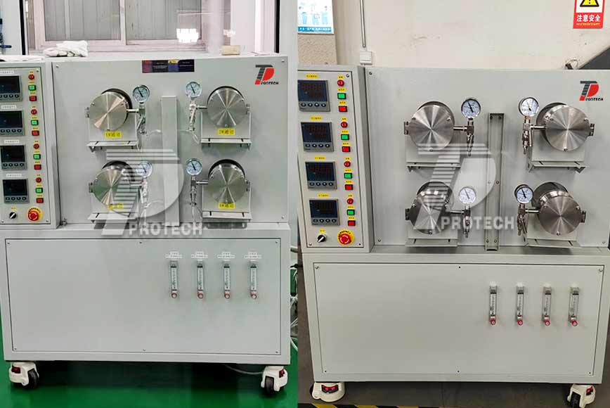 Texas A&M University Custom 4-Channel Tube Furnace